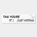 Search for tagging bumper stickers Funny