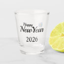 Search for new year shot glasses White