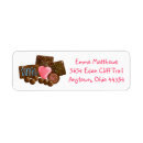 Search for candy hearts return address labels Sweets
