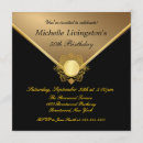 Search for ladies 50th birthday invitations Black