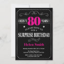 Search for surprise party for men invitations Black and white