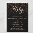 Search for fancy 60th birthday invitations Elegant