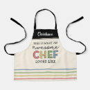 Search for awesome aprons Chef