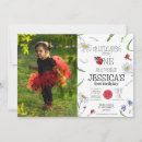 Search for ladybug 1st birthday invitations Watercolor