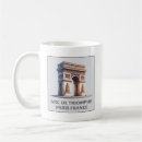 Search for arc de triomphe paris mugs Champs elysees