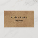 Search for kraft paper business cards Rustic