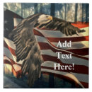 Search for american flag tiles Bald eagle