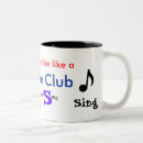 Search for glee mugs Sing
