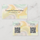 Search for two names business cards Professional