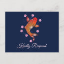 Search for fish rsvp cards Koi