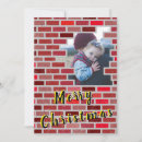 Search for brick christmas cards Red