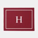 Search for burgundy maroon doormats Elegant
