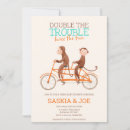 Search for twin monkey baby shower invitations Cute