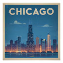 Search for vintage chicago posters United states