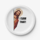 Search for christian paper plates Jesus