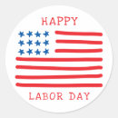 Search for labour stickers Red white and blue