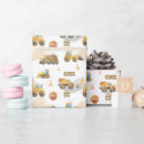 Search for construction equipment wrapping paper Excavator