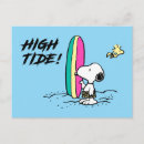 Search for high tide postcards Snoopy