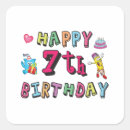 Search for 7 years old stickers Kids birthday