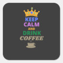 Search for drinking coffee stickers Funny