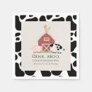 Search for farm animals napkins Barnyard
