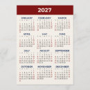 Search for mini calendars Year at a glance