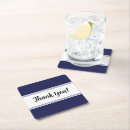 Search for plain white coasters Elegant