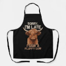 Search for highland cattle aprons Scottish