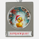 Search for yellow duck christmas tree decorations Duckling