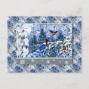 Search for winter robin christmas cards Blue