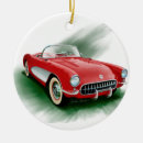 Search for sports car christmas tree decorations Corvette