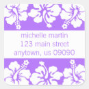 Search for purple hibiscus stickers Hawaii