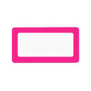 Search for bordered return address labels Blank