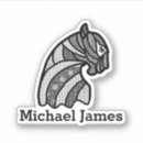 Search for panther cat stickers Black