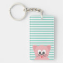 Search for striped cat key rings Kitty