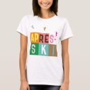 Search for winter womens tshirts Skiing