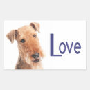 Search for airedale terrier stickers Puppy