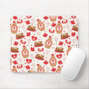 Search for maple leaves mousepads Canadian