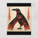 Search for pacific northwest art postcards Red