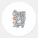 Search for crazy dog lady stickers Puppy