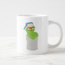 Search for trash can mugs Oscar the grouch