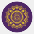 Search for gold mandala stickers Symbol