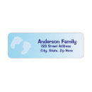 Search for footprints return address labels Infant