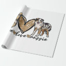 Search for australian shepherd wrapping paper Animals