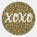 Search for xoxo gold stickers Glitter