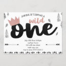 Search for shes a wild one invitations Boho