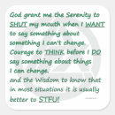 Search for serenity prayer stickers Recovery