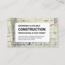 Search for draught business cards Construction