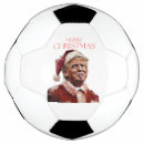 Search for christmas soccer balls Santa