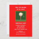 Search for golf christmas invitations Open house
